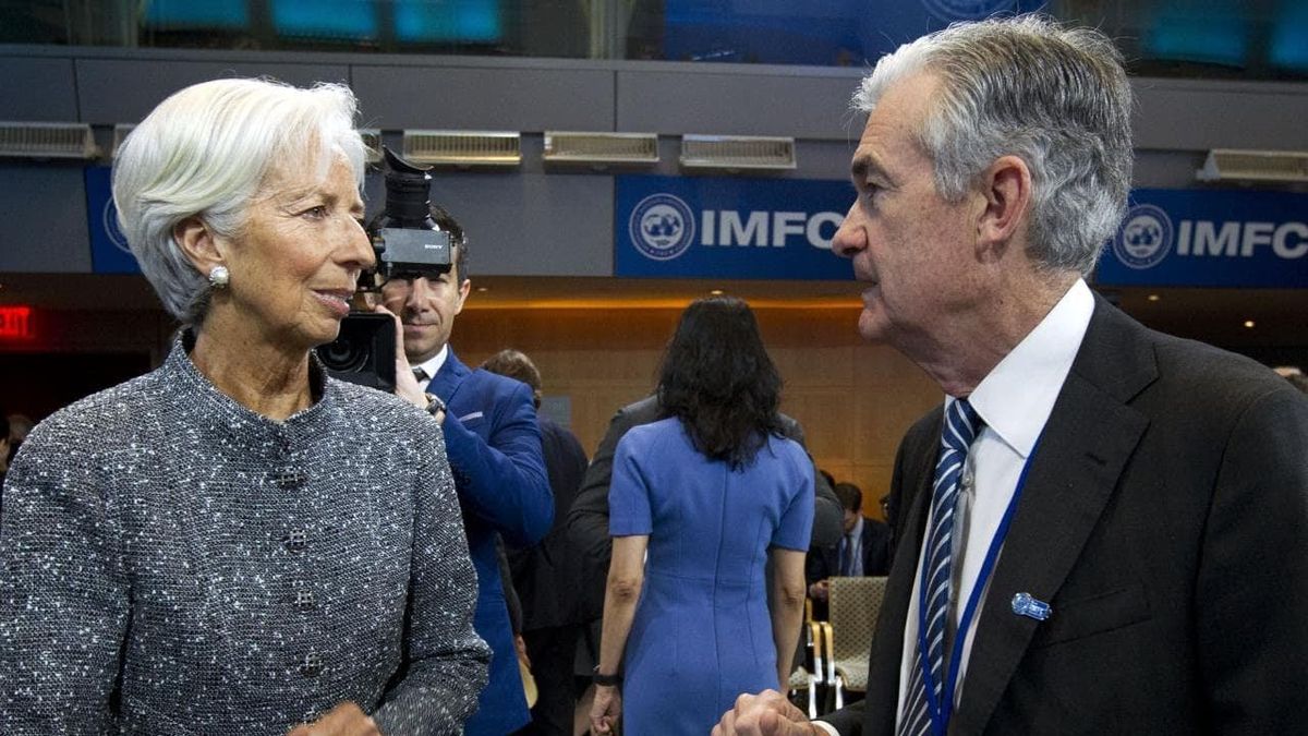 FED Jerome Powell e ECB Christine Lagarde