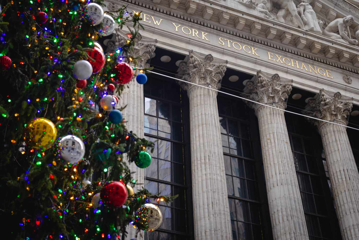 stock exchange christmas