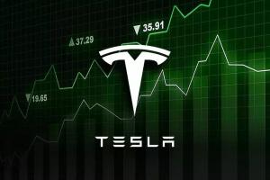 As ações da Tesla recuperaram um prejuízo de…