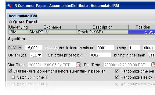 acumular distribuir 3